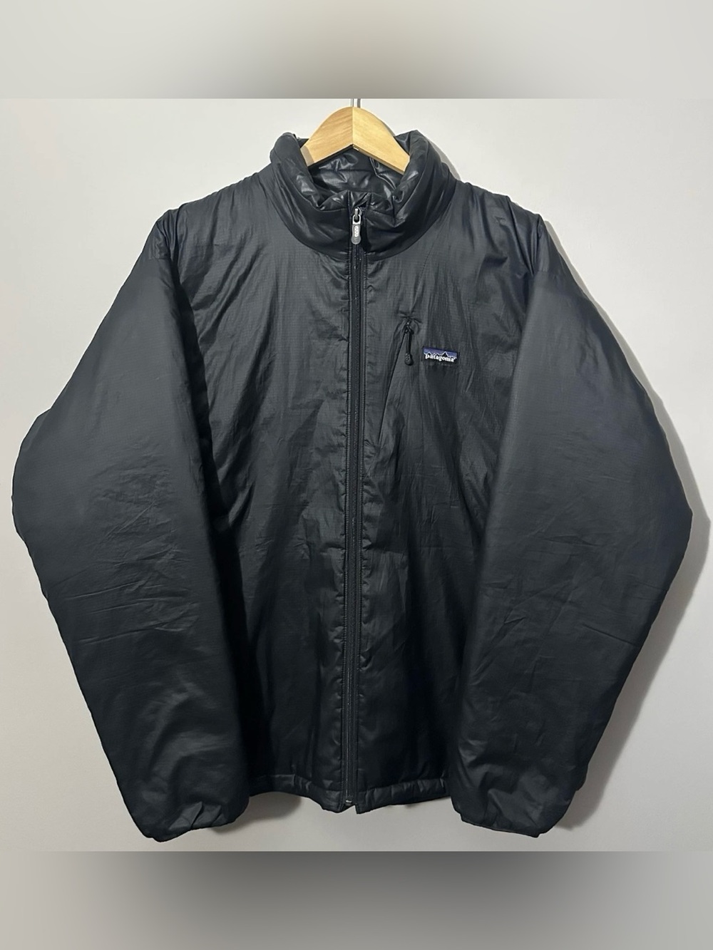 Patagonia Micro Puff Black Puffer Jacket Mens Size XL 83905